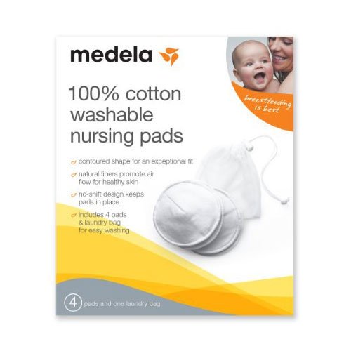 Medela Washable Nursing Pads 100% Cotton