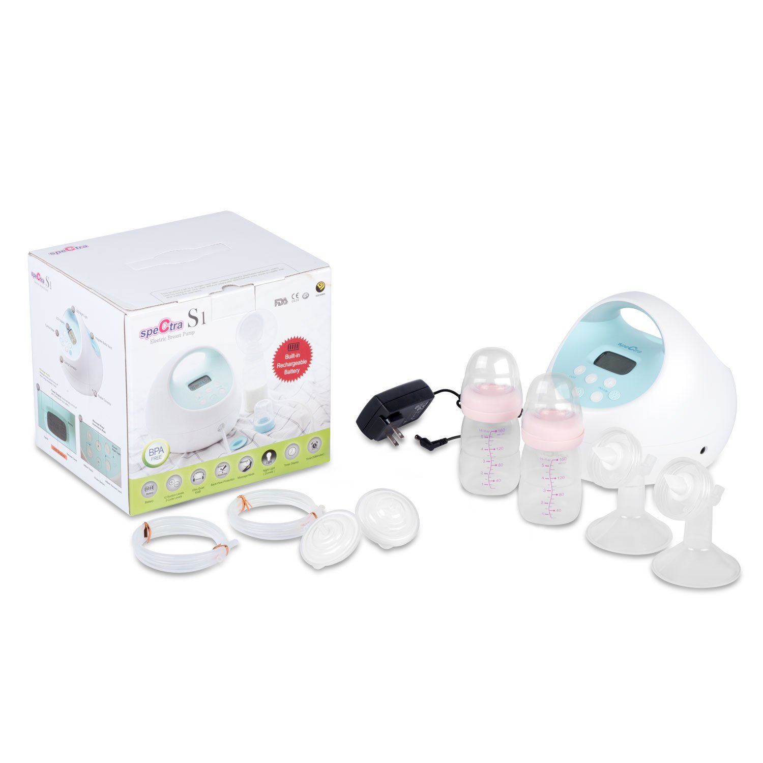 Spectra Wearable Double Electric Breast Pump - Spectra Pumps