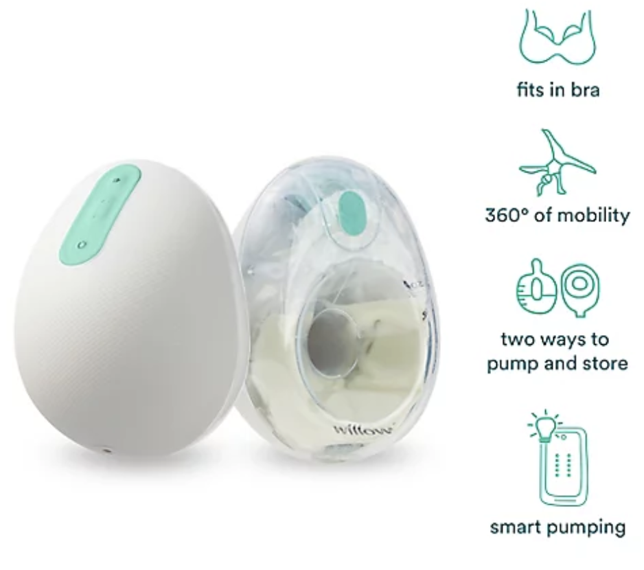 Willow ® Generation 3 Wearable Double Hands-Free Electric Breast