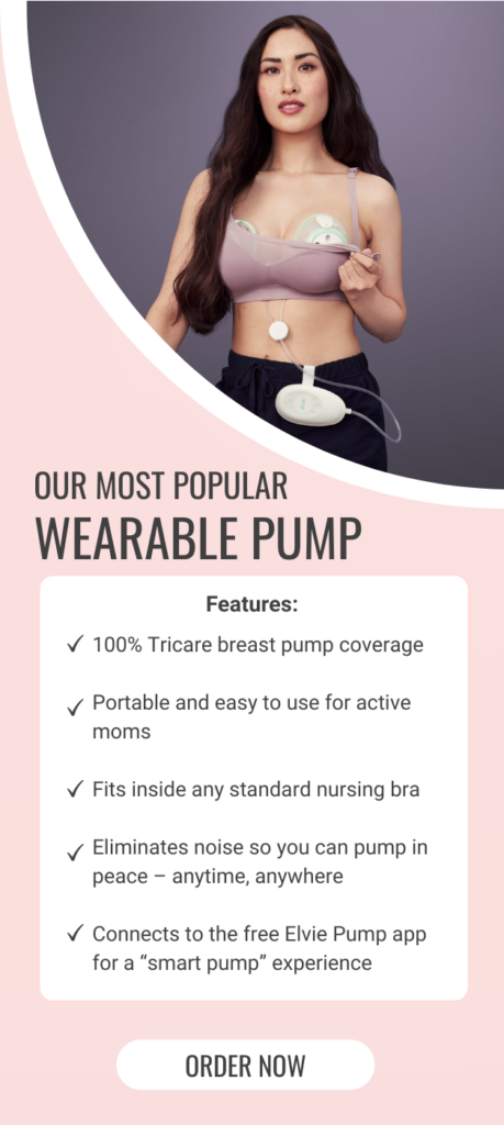 Why I Got the Elvie Breast Pump & How I Ordered it with Tricare
